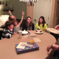 Grandpa and Mom's Birthday